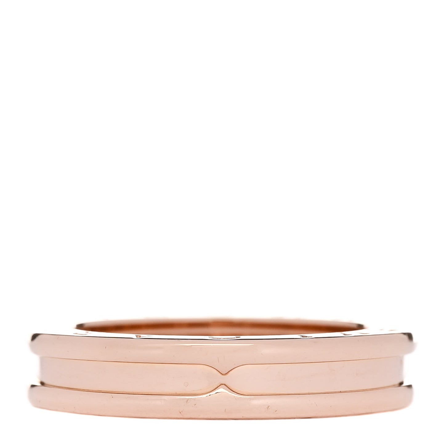18K Rose Gold B.Zero1 One-Band Ring 57 8