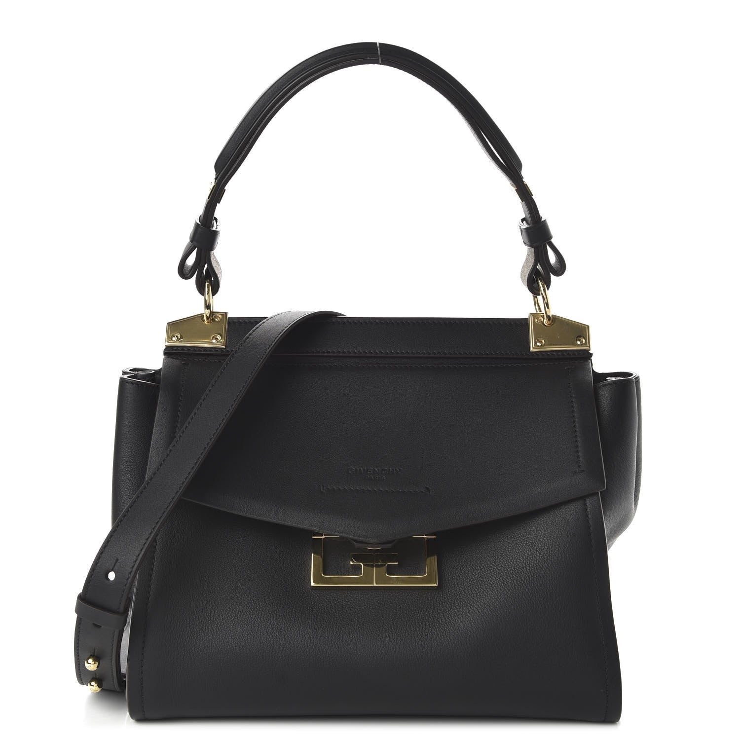Givenchy Calfskin Small Mystic Shoulder Bag Black 1 of 10