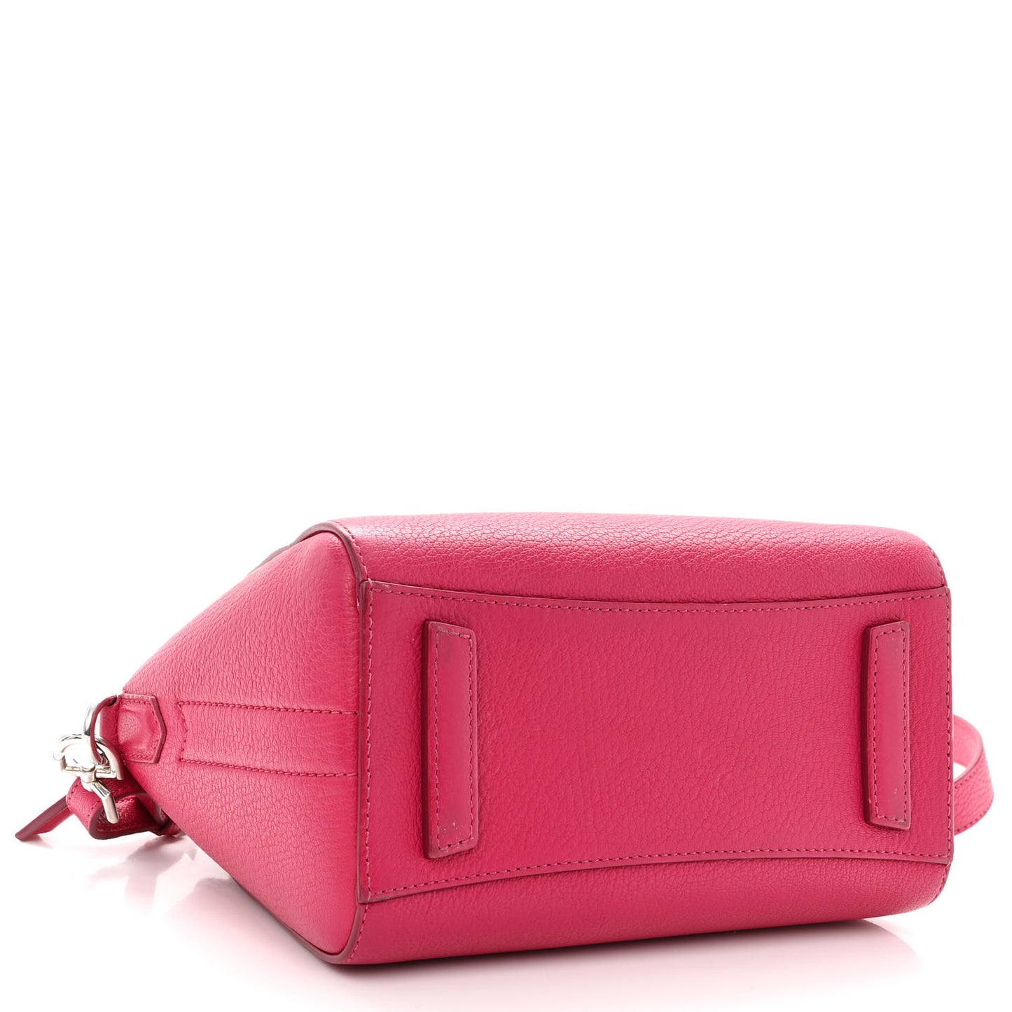 Sugar Goatskin Mini Antigona Fushia
