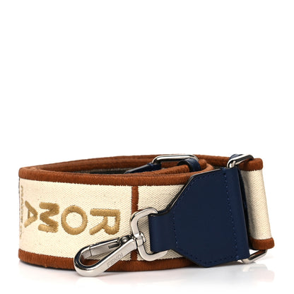 Fendi Canvas Calfskin FF Adjustable Strap You Multicolor 1 of 5