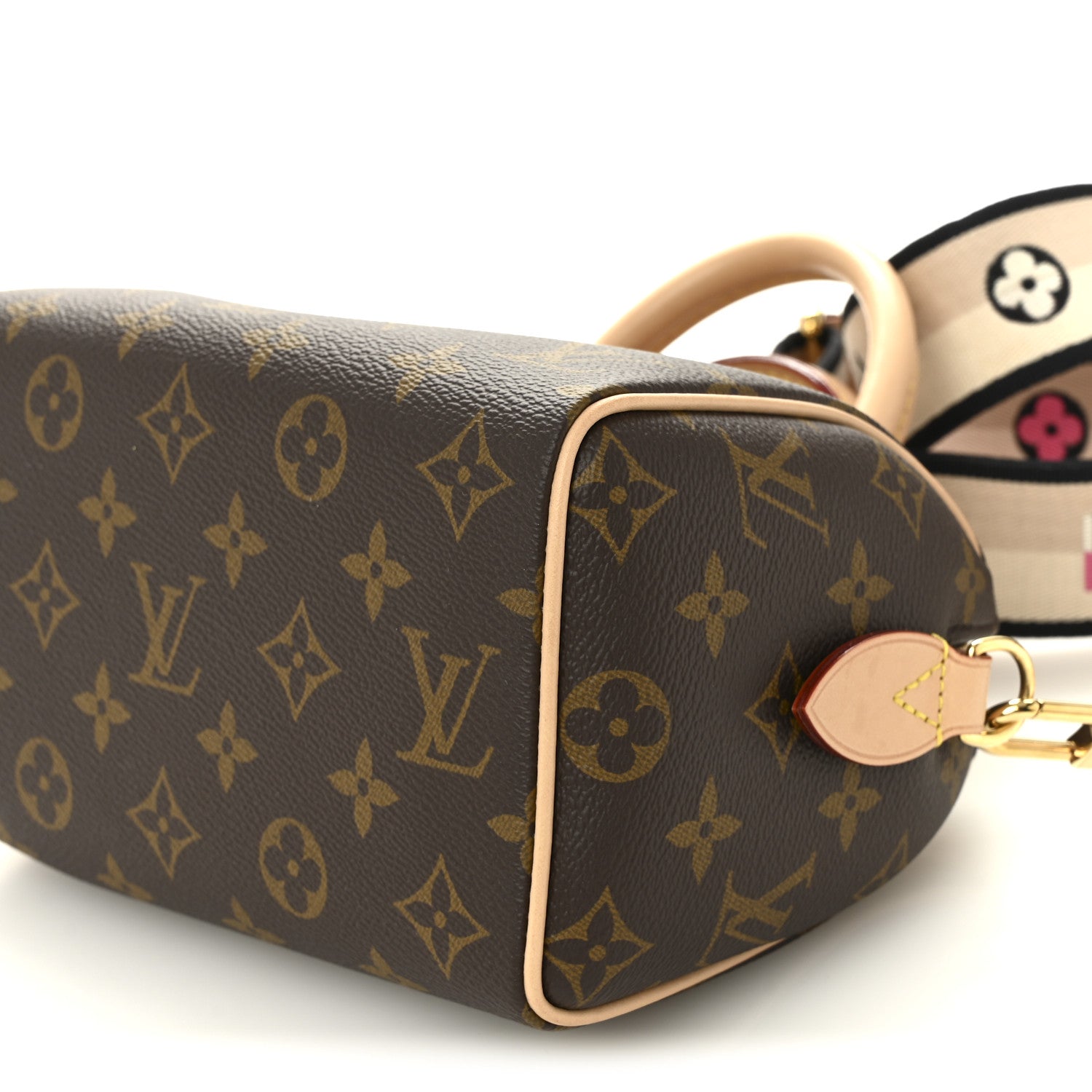 Louis Vuitton Monogram Speedy Bandouliere 20 Black 9 of 9