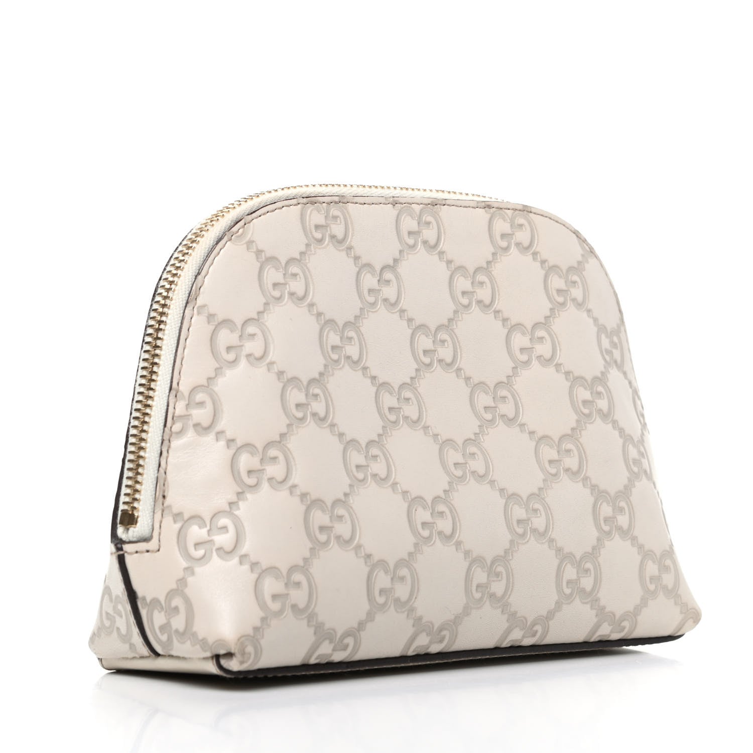 Gucci Guccissima Cosmetic Case Off White 3 of 7