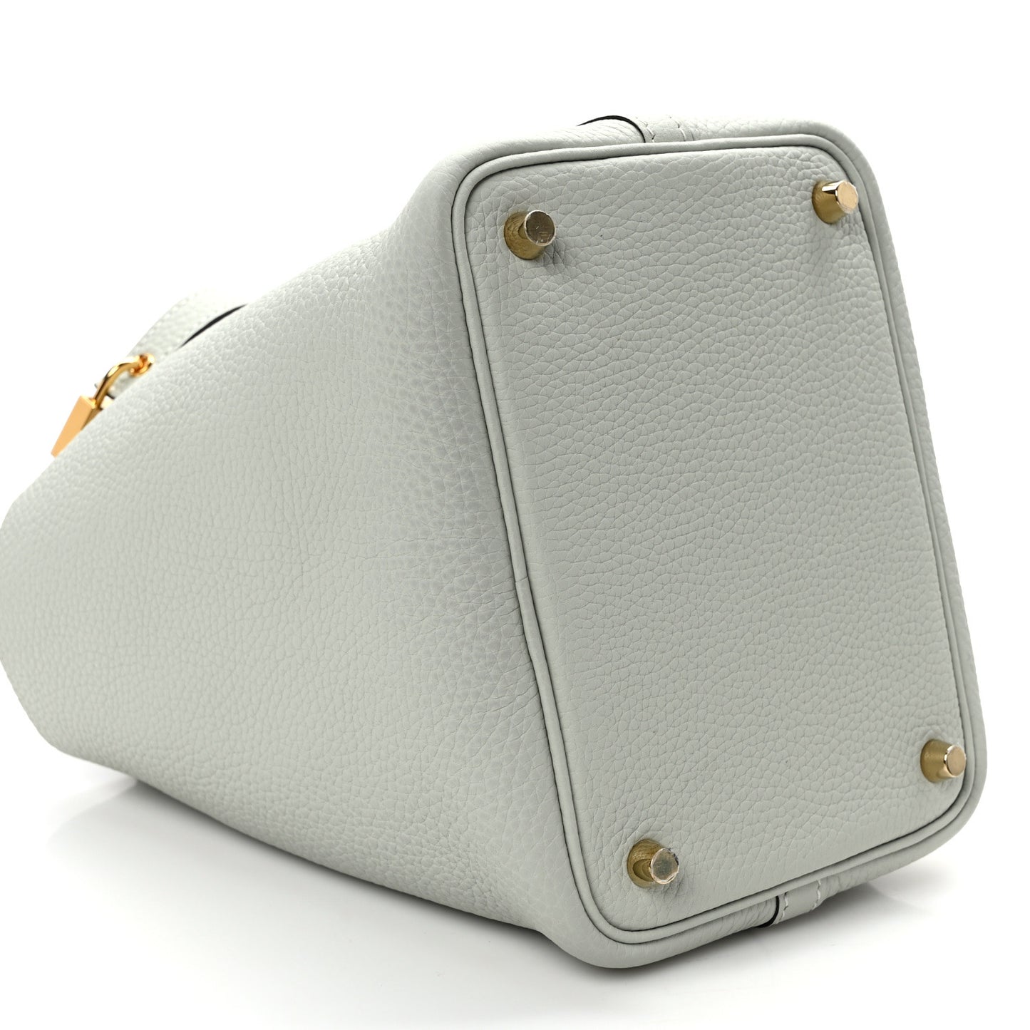 Taurillon Clemence Picotin Lock 18 PM Gris Neve