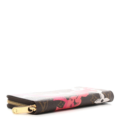 Louis Vuitton Monogram Bay Zippy Wallet Rose Ballerine Poppy 4 of 8