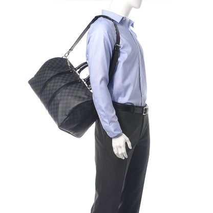 Louis Vuitton Damier Graphite Keepall Bandouliere 45 2 of 11