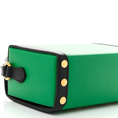 Gucci Grained Calfskin Gucci 100 Mini Bag Green 9 of 11