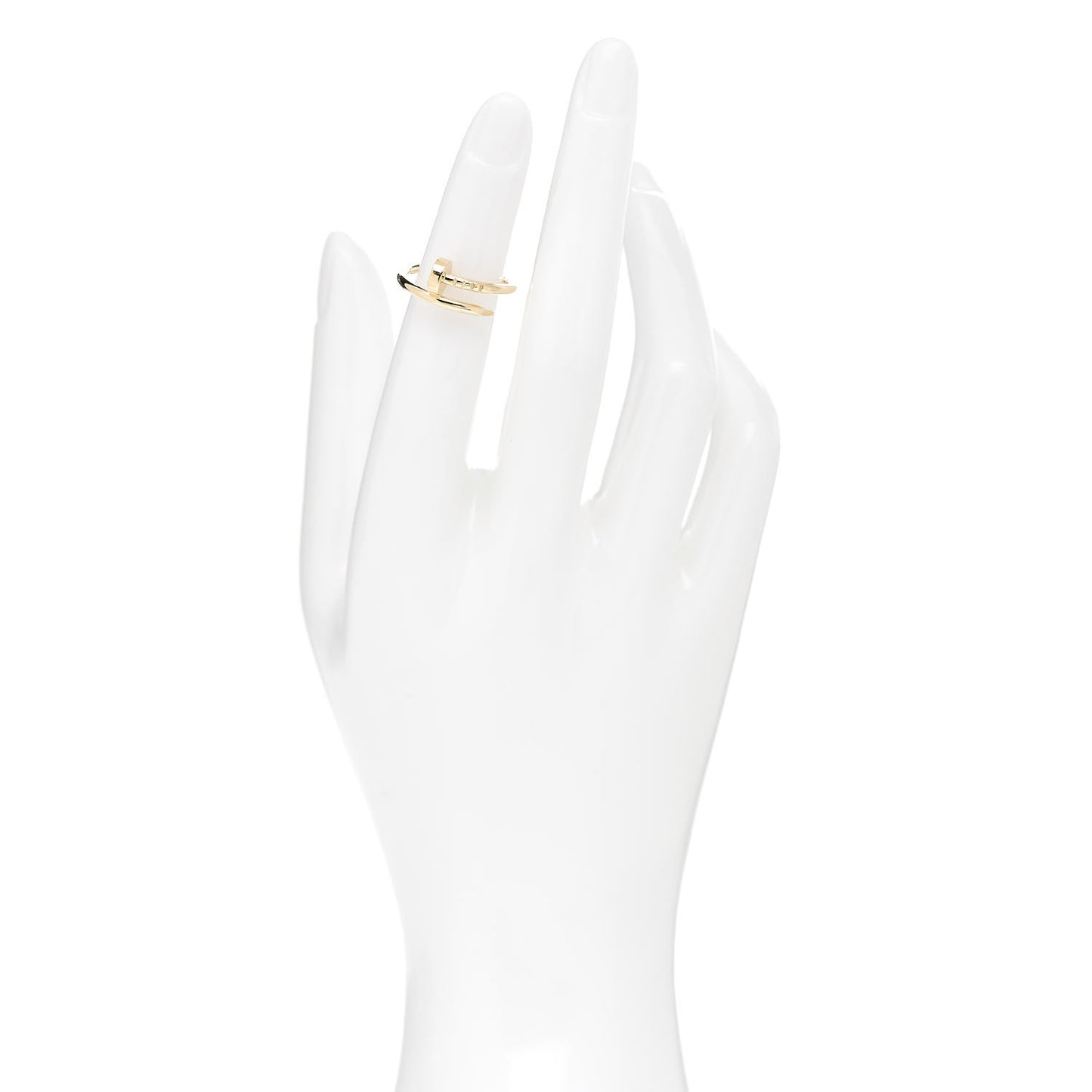 18K Yellow Gold Small Juste Un Clou Ring 48 4.5