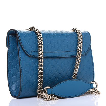 Gucci Microguccissima Mini Emily Shoulder Bag Deep Cobalt 3 of 13