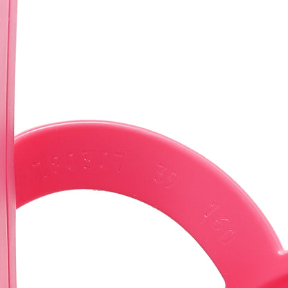 Gucci Rubber Interlocking G Womens Slide Sandals 39 Knit Rose 8 of 9