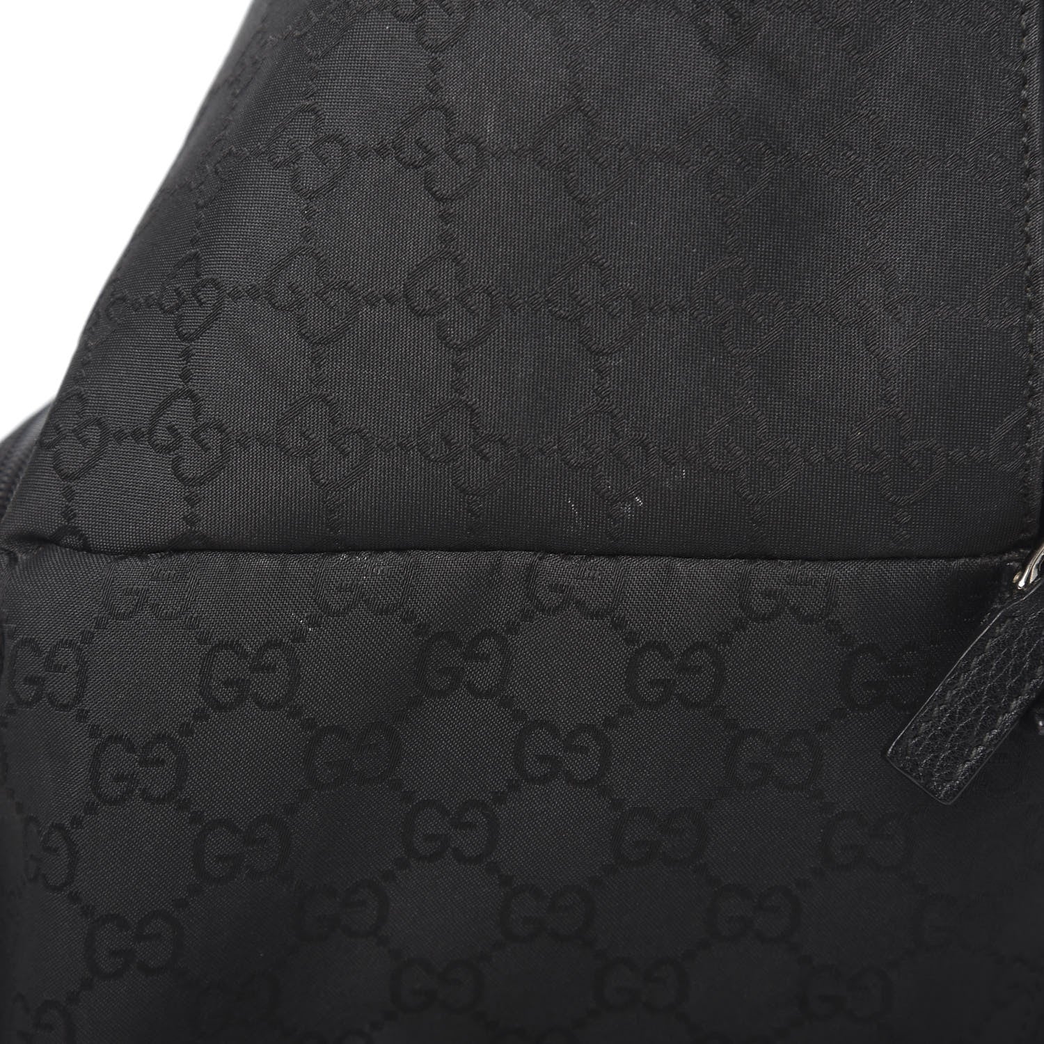 Gucci Nylon Monogram Medium Backpack Black 9 of 13