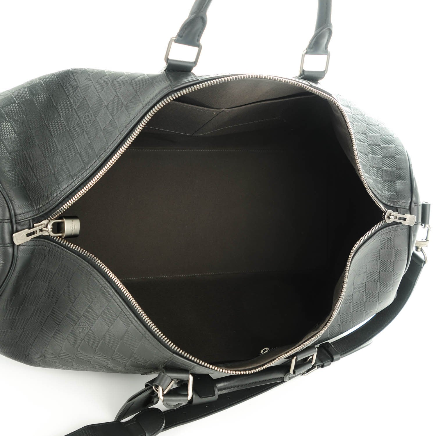 Louis Vuitton Damier Infini Keepall Bandouliere 55 Onyx 5 of 8