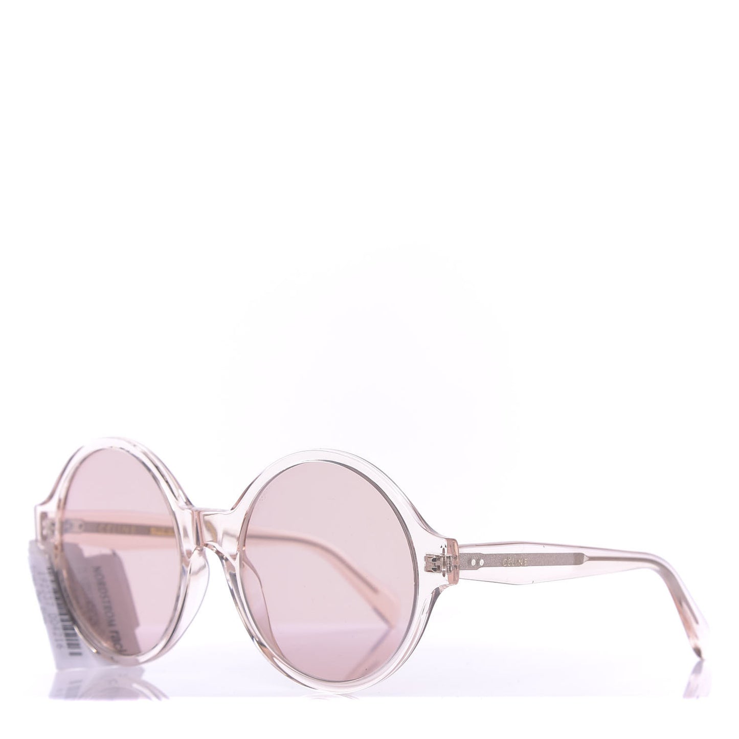 Round Sunglasses CL 40051/I Transparent Light Pink