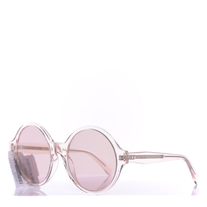 Celine Round Sunglasses CL 40051/I Transparent Light Pink 1 of 6
