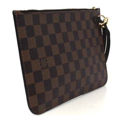 Louis Vuitton Damier Ebene Neverfull MM GM Pochette 3 of 9
