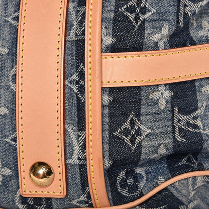 Louis Vuitton Denim Raye Cabas GM 10 of 11