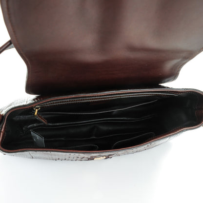 Gucci Python 1973 Shoulder Bag Brown Gold 5 of 8