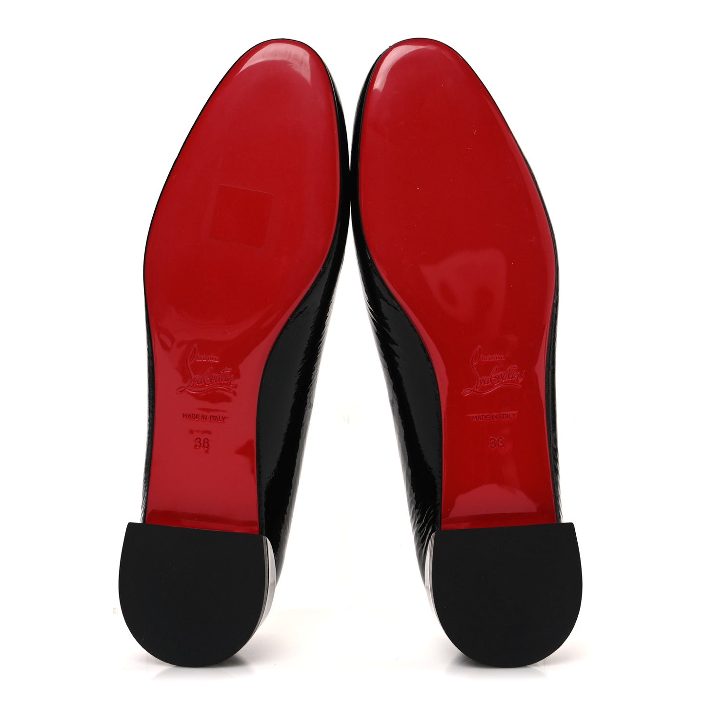 Patent Sweetie Jane Ballerina Flats 38 Black