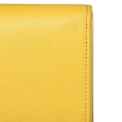 Saint Laurent Calfskin Classic Y Ligne Clutch Soleil 10 of 14