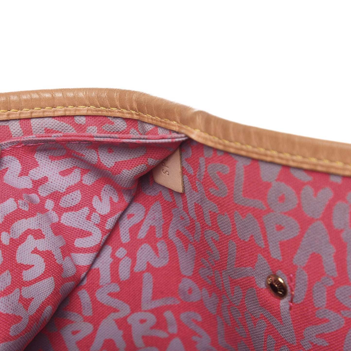 Monogram Graffiti Neverfull GM Fuchsia