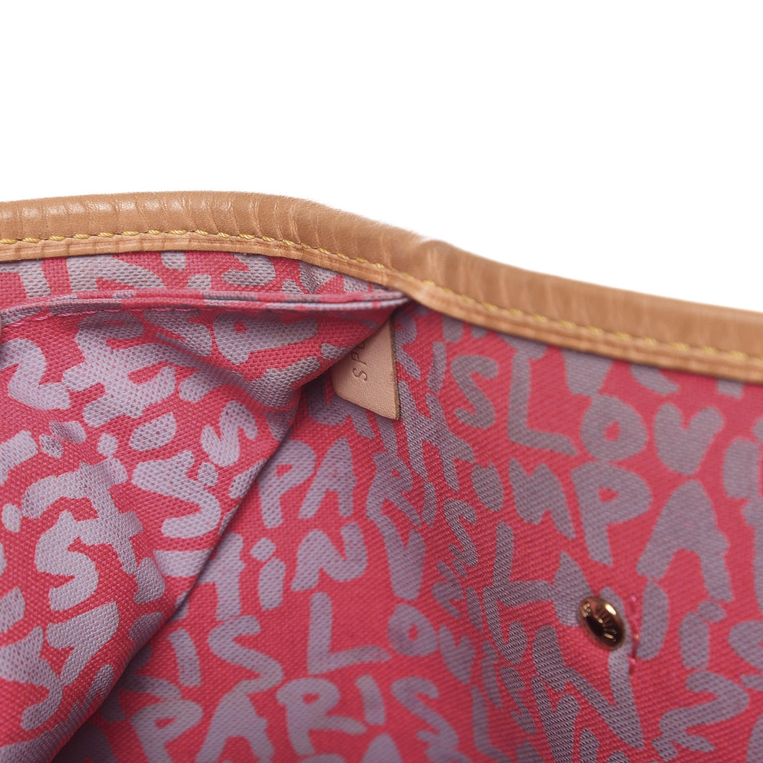 Louis Vuitton Monogram Graffiti Neverfull GM Fuchsia 7 of 13