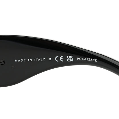Chanel Acetate Calfskin Polarized Square Sunglasses 5473-Q Black 6 of 8