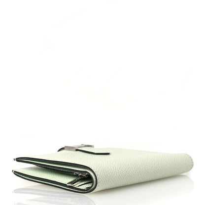 Hermes Epsom Bearn Compact Wallet Vert Fizz 4 of 15