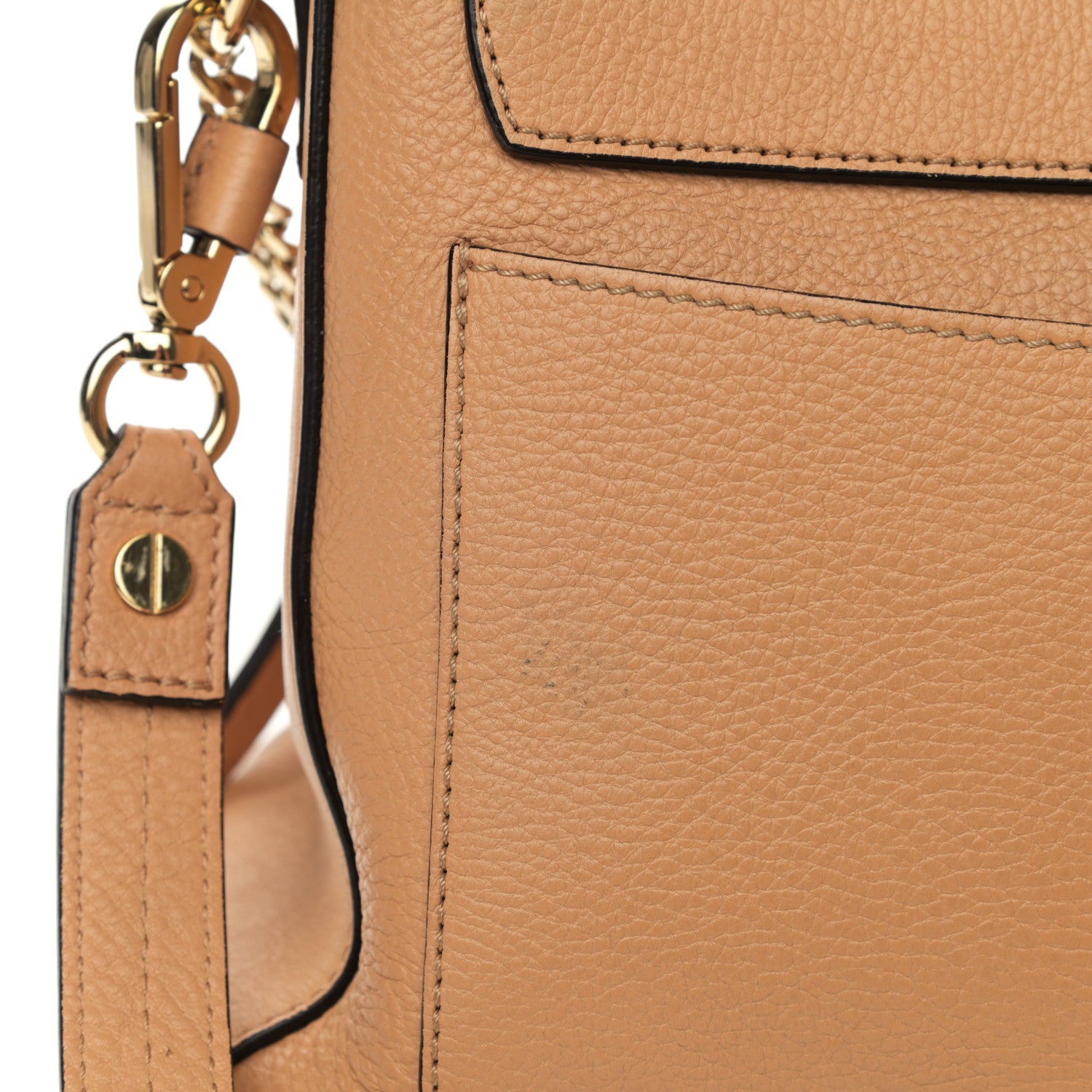 Chloe Calfskin Small Faye Day Shoulder Bag Blush Nude 11 of 15
