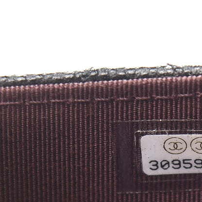 Chanel Caviar Quilted Flap Card Holder On Chain Black 8 of 11