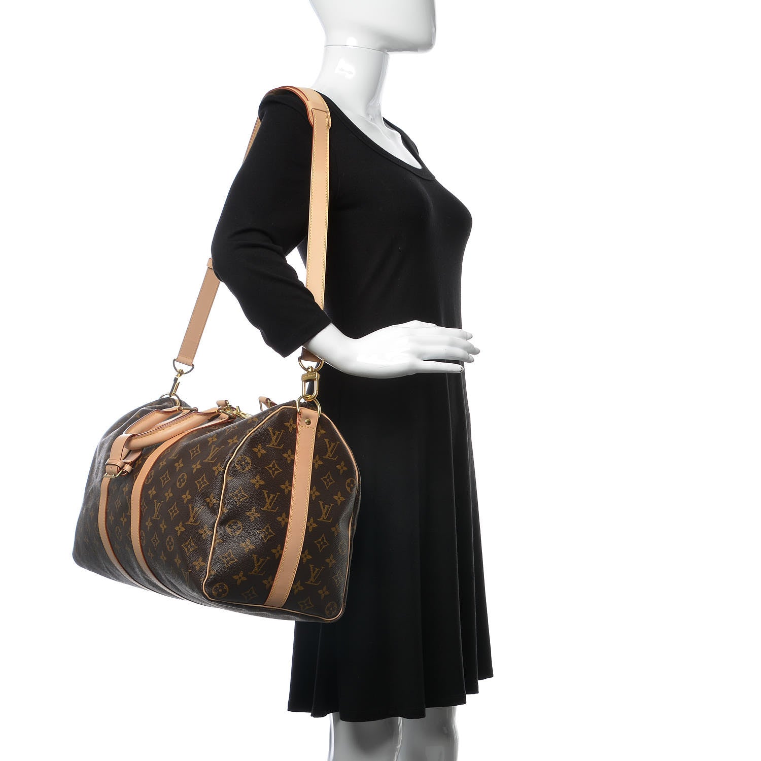 Louis Vuitton Monogram Keepall Bandouliere 45 2 of 8