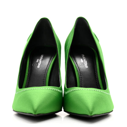 Louis Vuitton Satin Archlight Pumps 37 Green 2 of 10