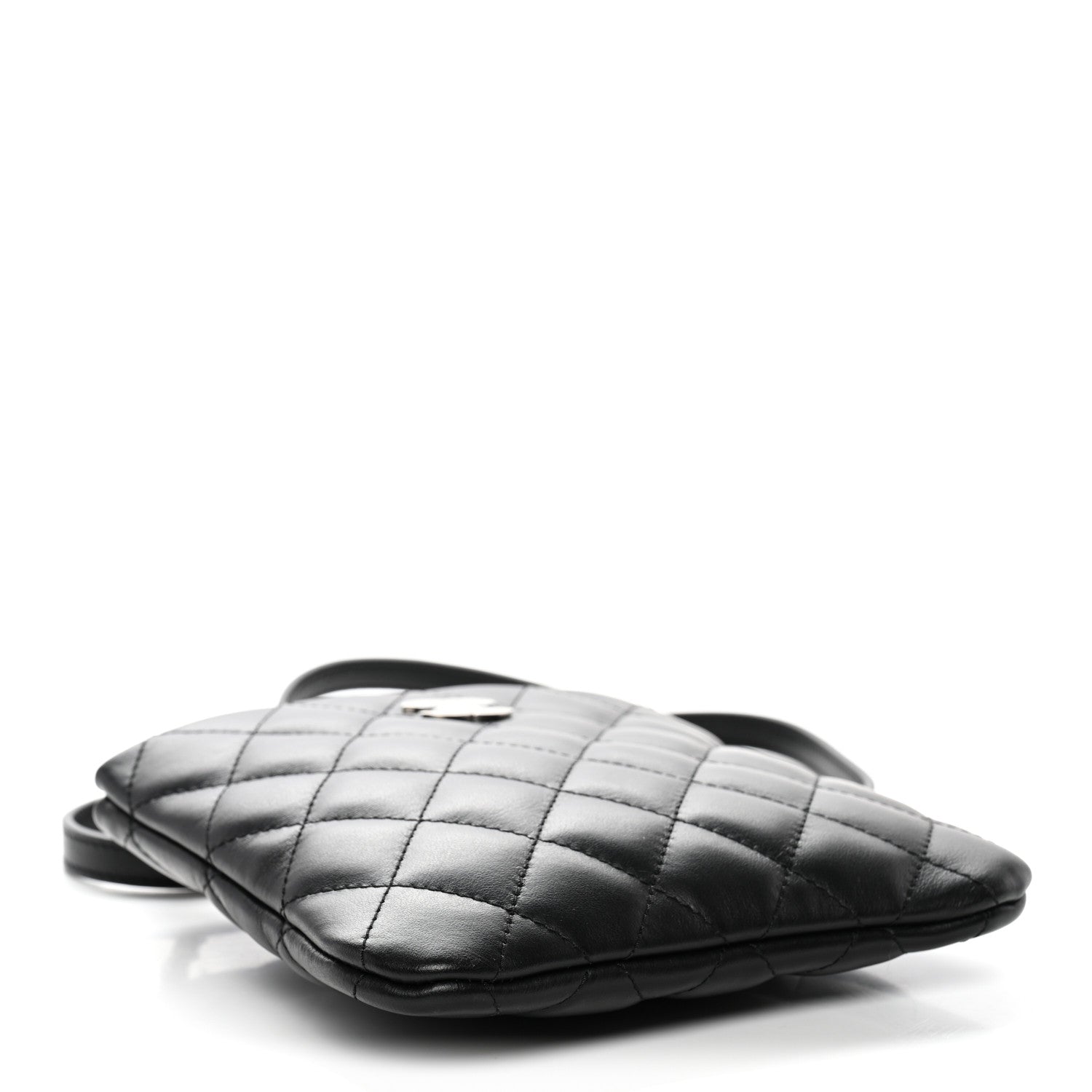 Chanel Lambskin Quilted Crossbody Bag Black 4 of 10