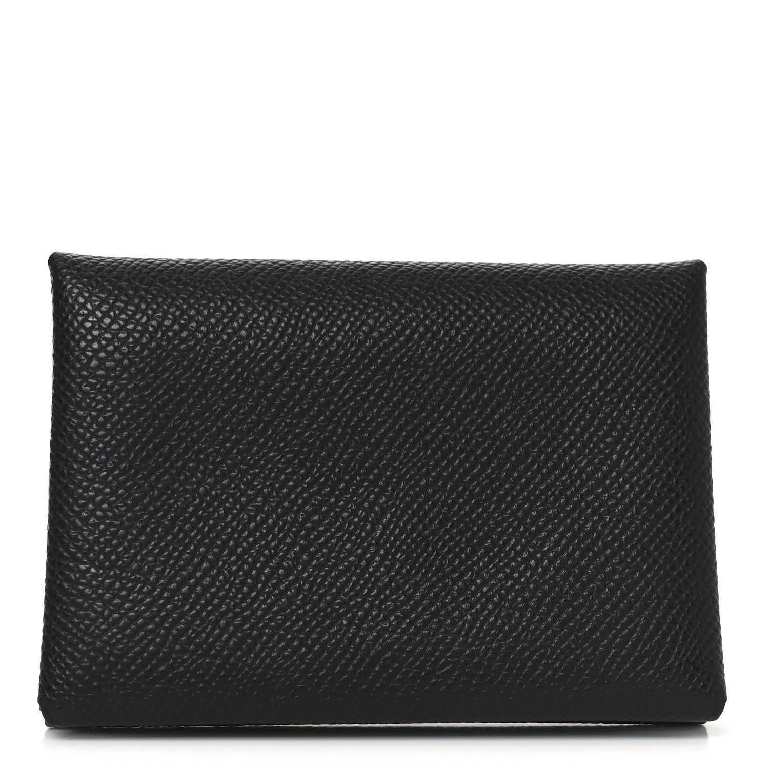 Hermes Epsom Calvi Duo Card Case Black 1 of 6