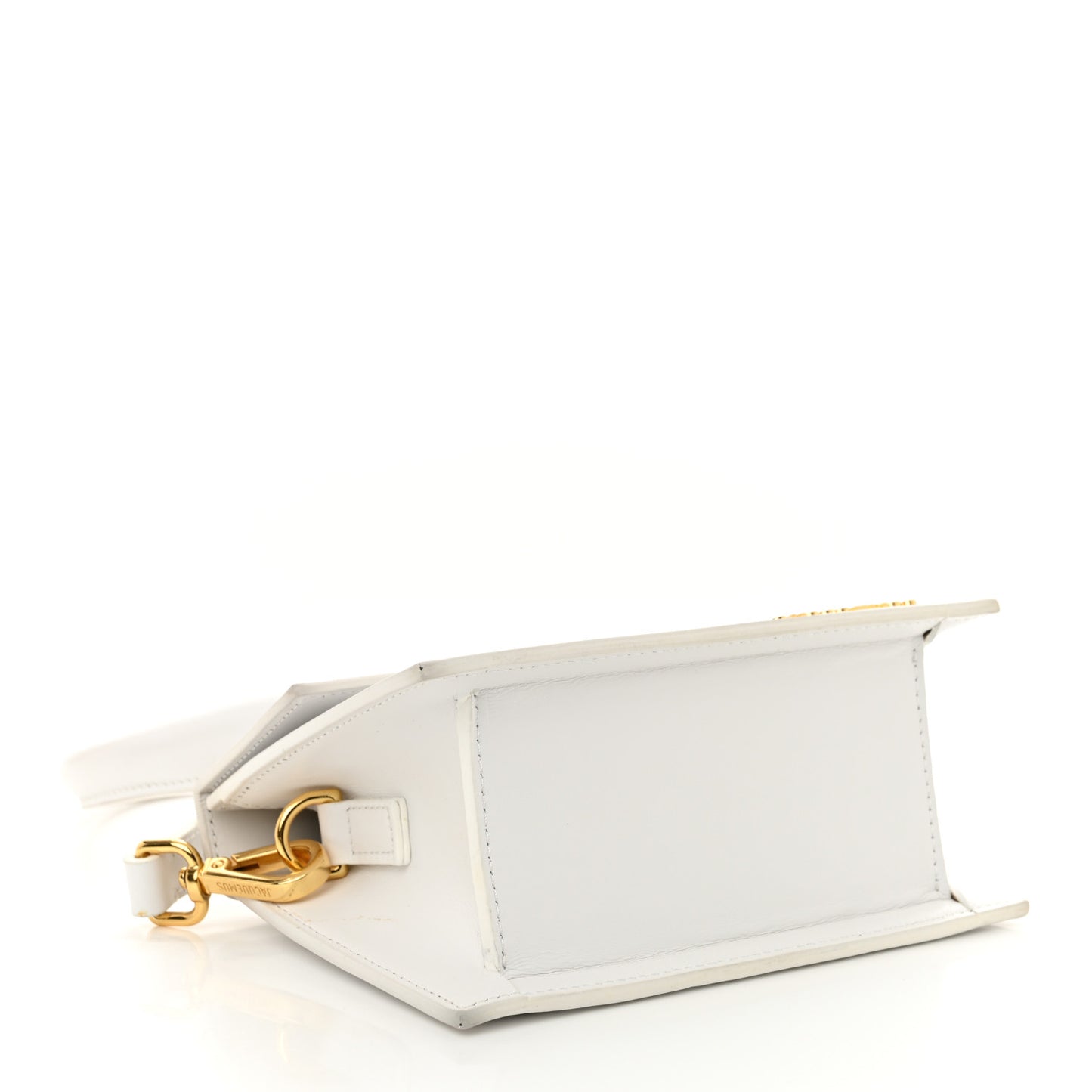 Smooth Calfskin Le Chiquito Moyen White