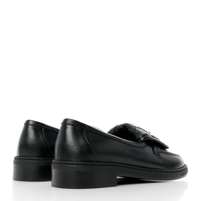 Chanel Lambskin Quilted CC Turnlock Loafers 41 Black 4 of 10