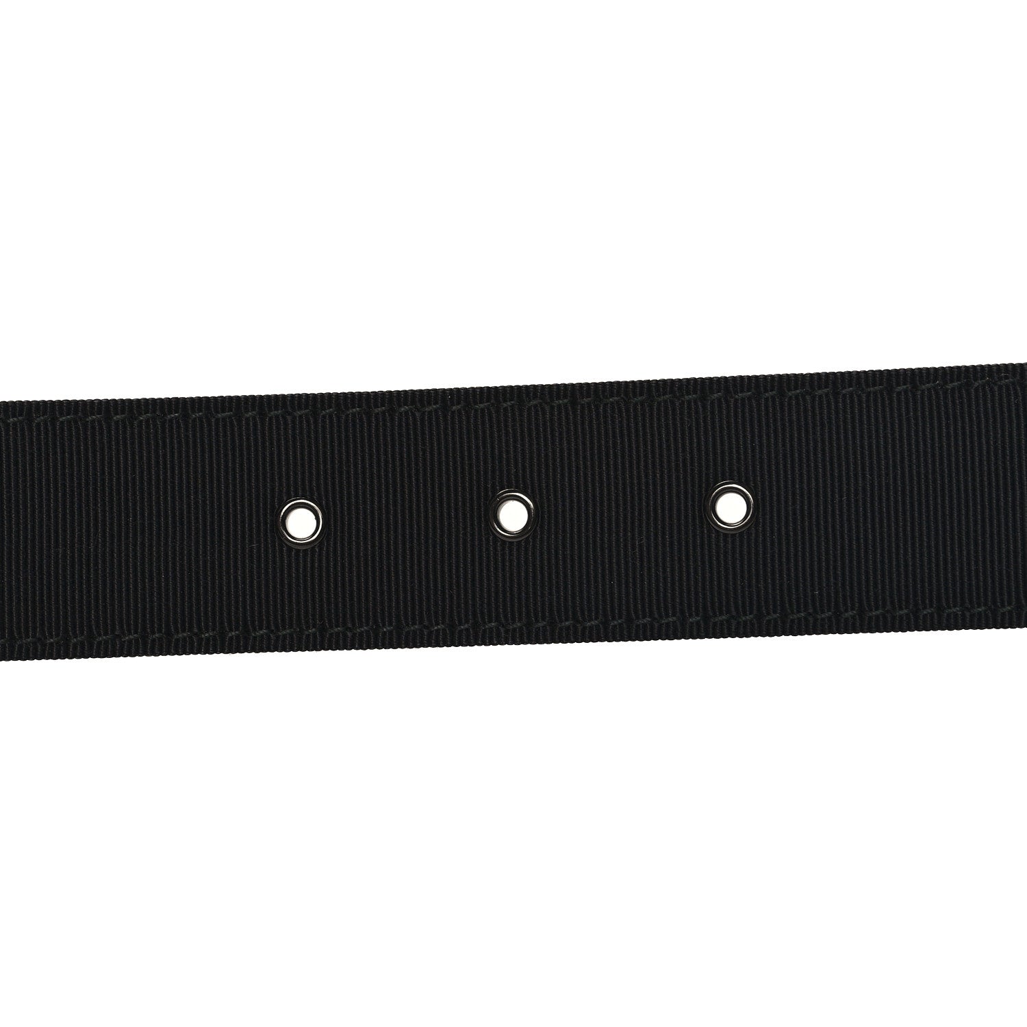 Chanel Grosgrain Crystal Belt 75 30 Black 3 of 8