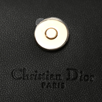 Christian Dior Lambskin Cannage My Dior Glycine Wallet Black 6 of 9