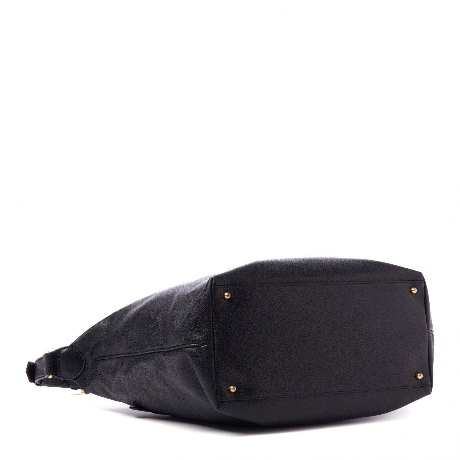 Chanel Caviar CC Hobo Black 4 of 10