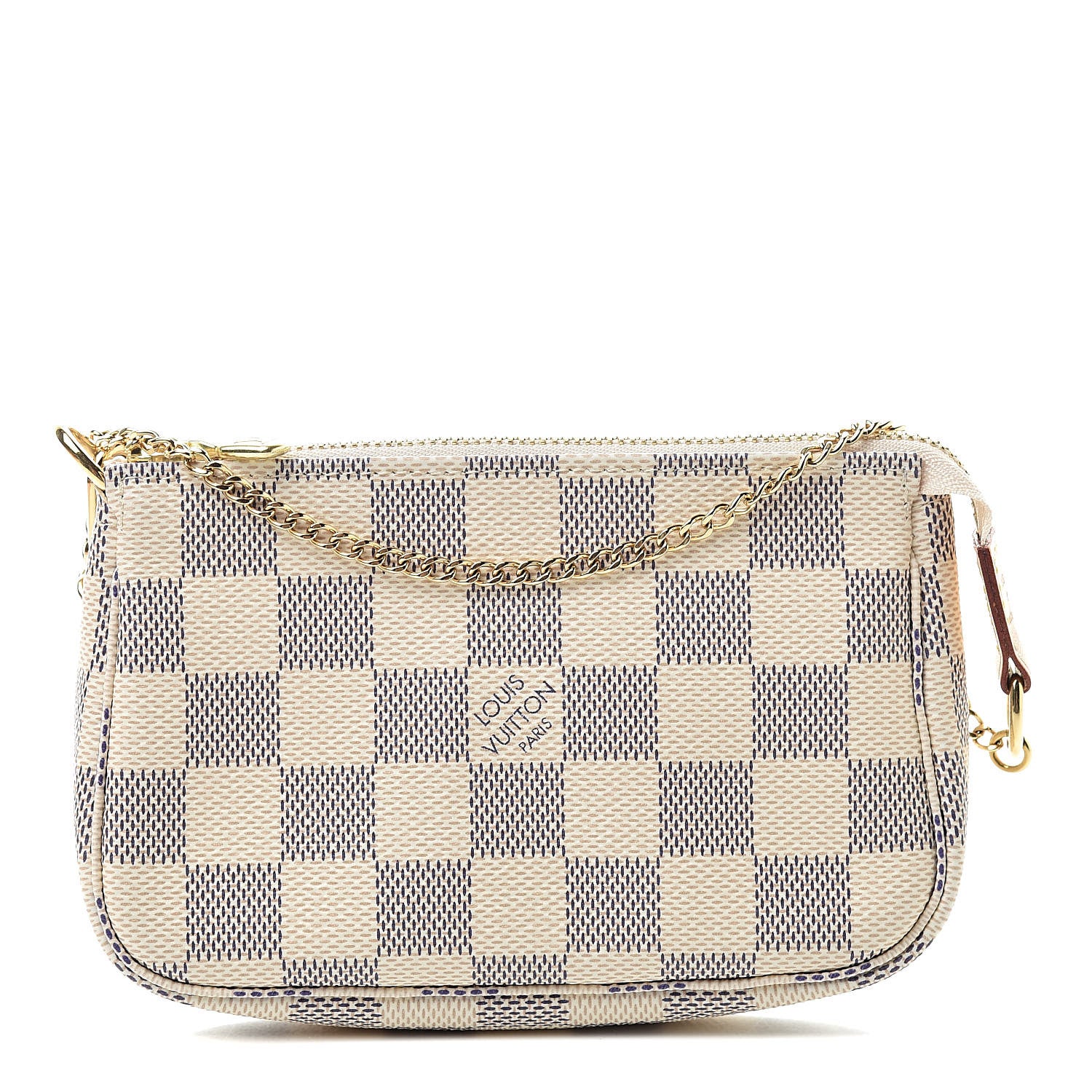 Louis Vuitton Damier Azur Mini Pochette Accessories 1 of 8