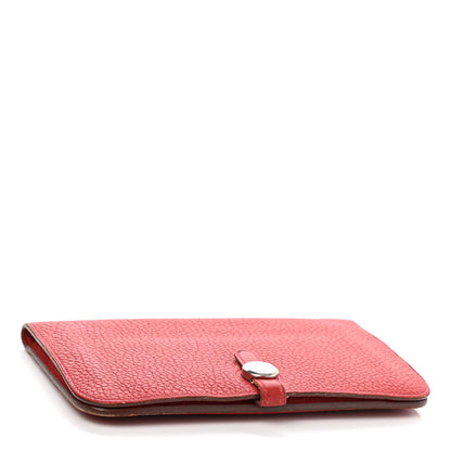 Hermes Togo Dogon Duo Wallet Rouge Casaque 5 of 11