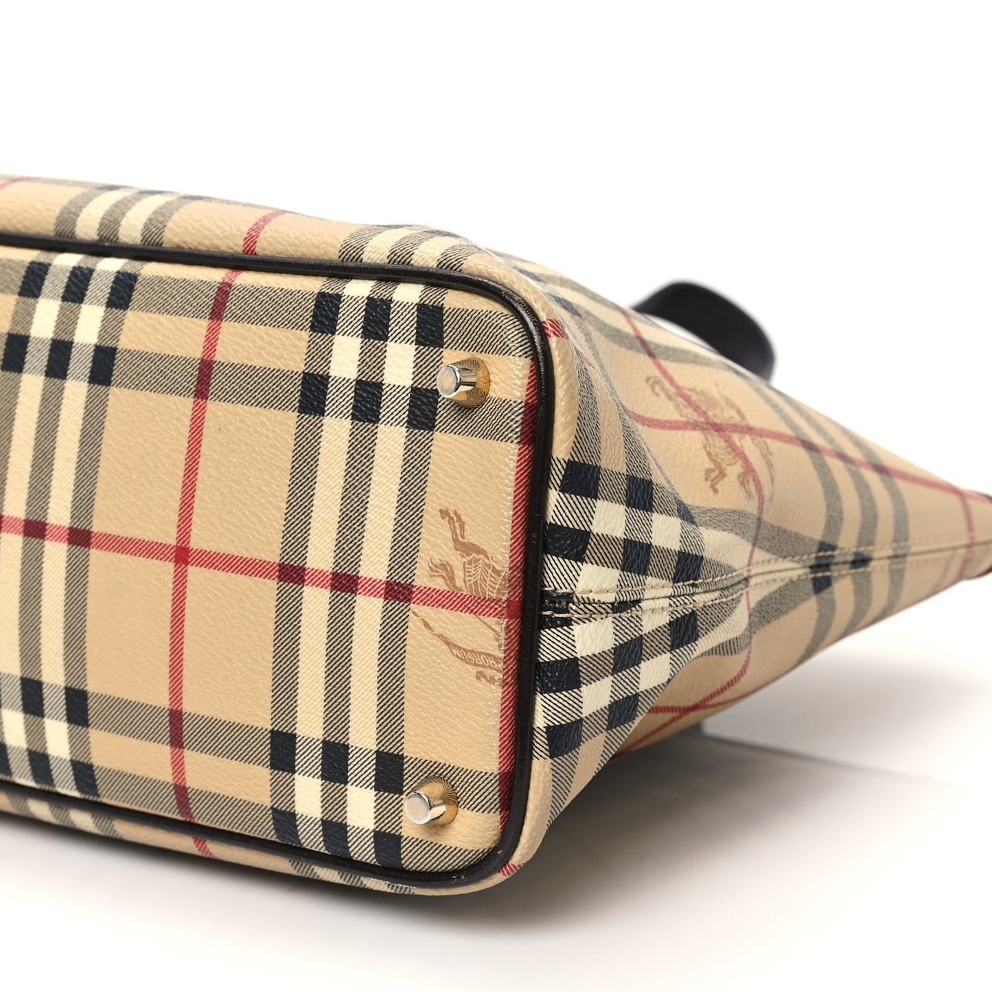 Haymarket Check Medium Regent Tote Chocolate