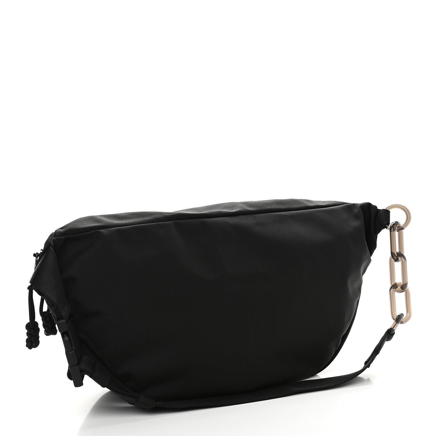 Alexander Wang Nylon Logo Printed Attica Gym Shoulder Bag Black 3 of 9