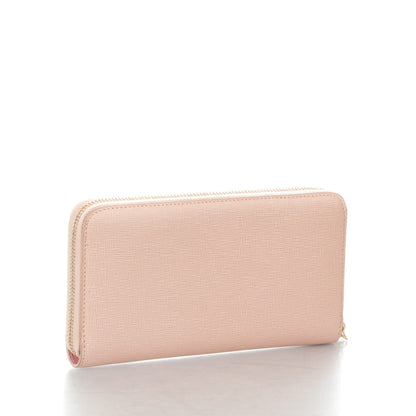 Fendi Vitello Elite QuTweet Studded Zip Around Wallet Pink 3 of 8