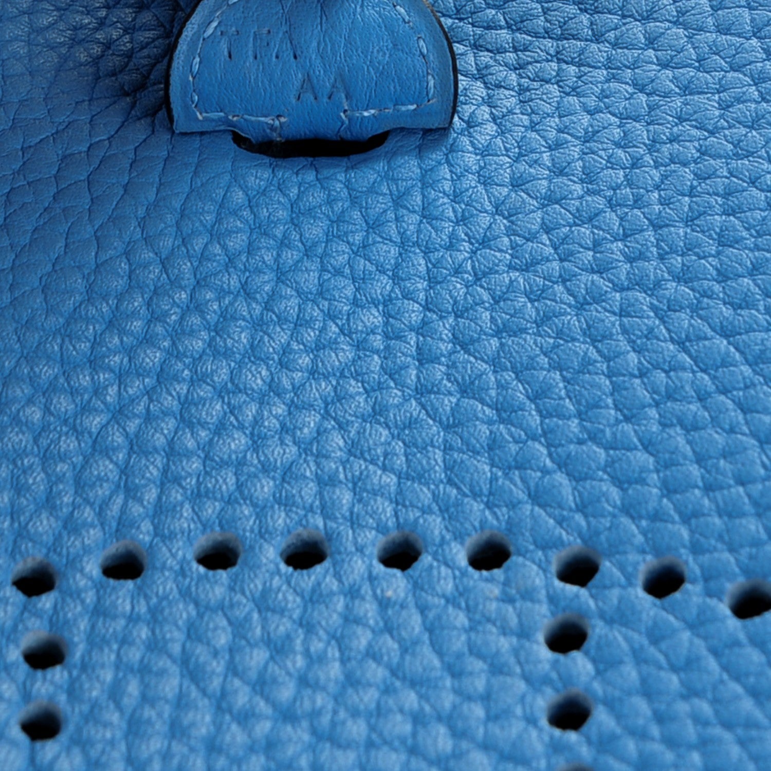 Hermes Taurillon Clemence Amazone Evelyne TPM Bleu Paradis Bleu Saphir 6 of 7