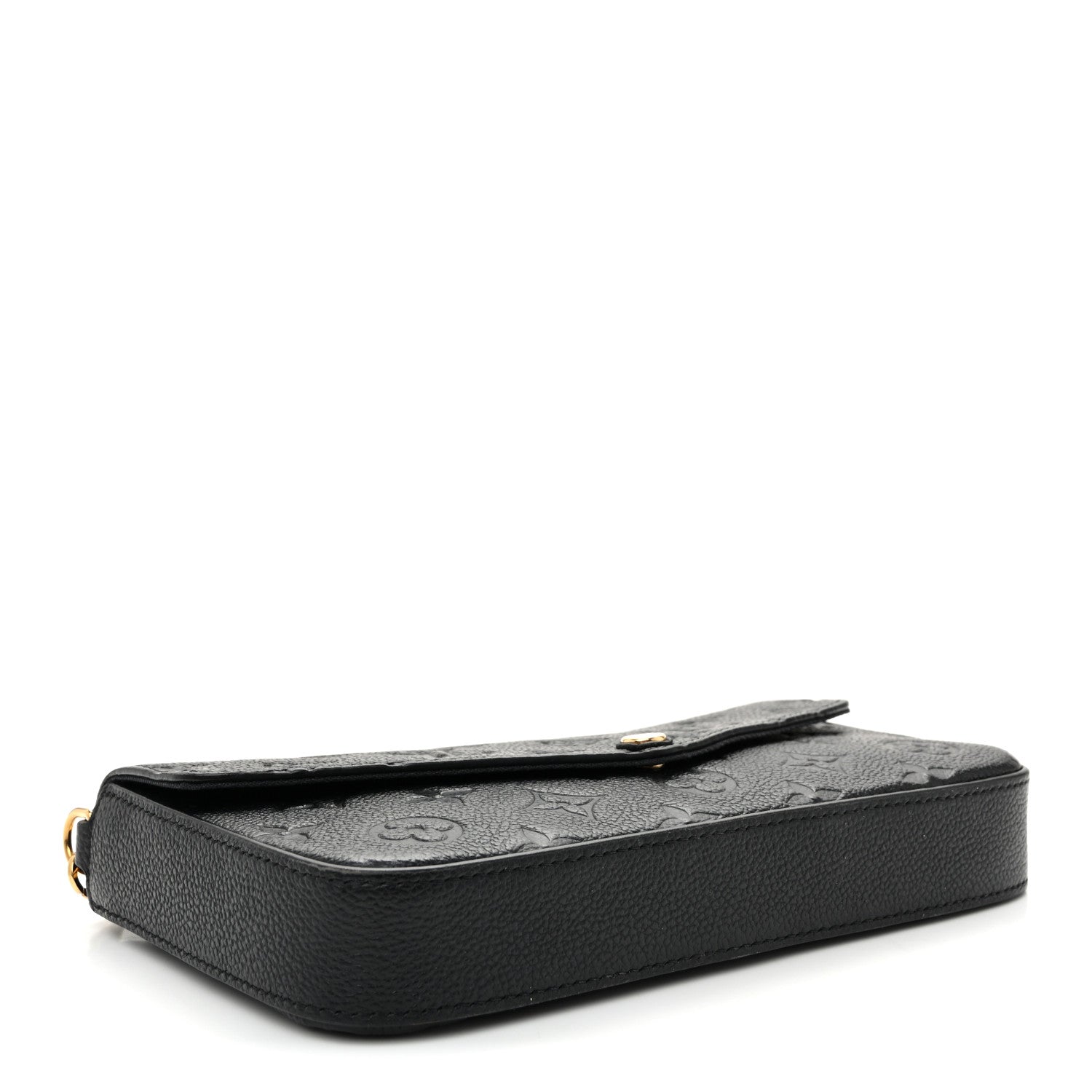 Louis Vuitton Empreinte Pochette Felicie Chain Wallet Black 5 of 10