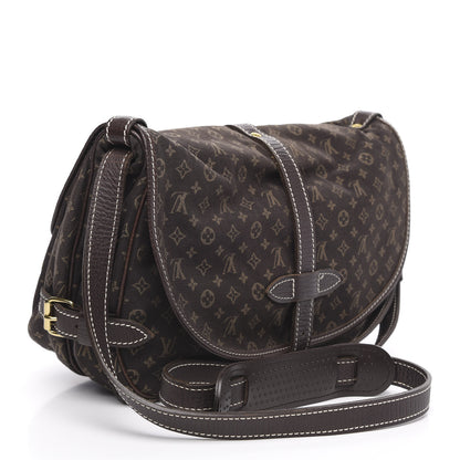 Louis Vuitton Monogram Mini Lin Saumur Ebene 3 of 11