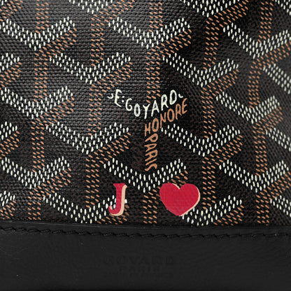 Goyard Goyardine Petit Flot Bucket Bag PM Black 6 of 9