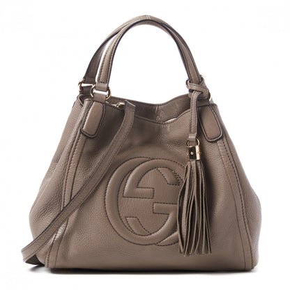 Gucci Cellarius Calfskin Small Soho Shoulder Bag New Fango 1 of 8