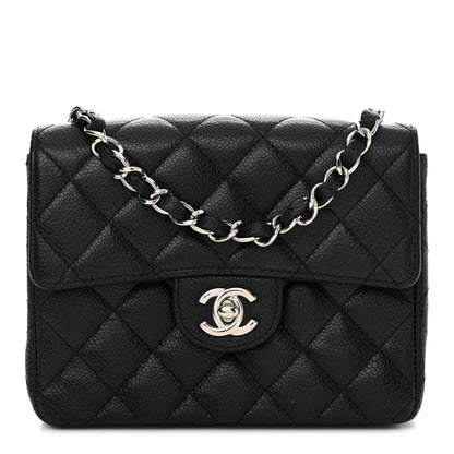 Chanel Caviar Quilted Mini Square Flap Black 1 of 14