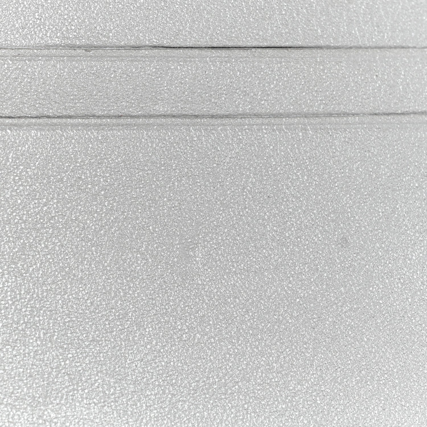 Chanel Metallic Caviar Quilted Compact Flap Wallet Silver 10 of 16