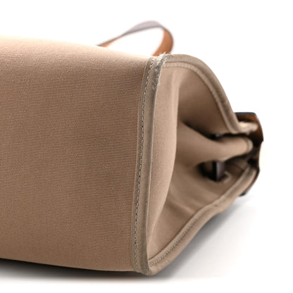 Hermes Vache Hunter Toile Herbag Zip 31 PM PM Etoupe Ebene 11 of 11